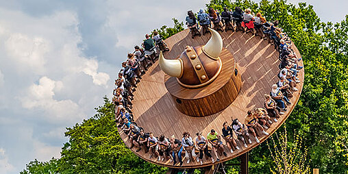 Thor at the top of the track